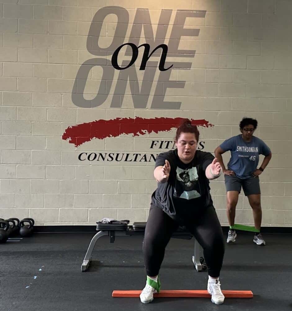 Delia Fink I have been a member of One on One since October 2022 and it has already changed my life for the better. Not only have I gotten stronger these last few months but my confidence has increased along with my determination to be the best me that I can be…
