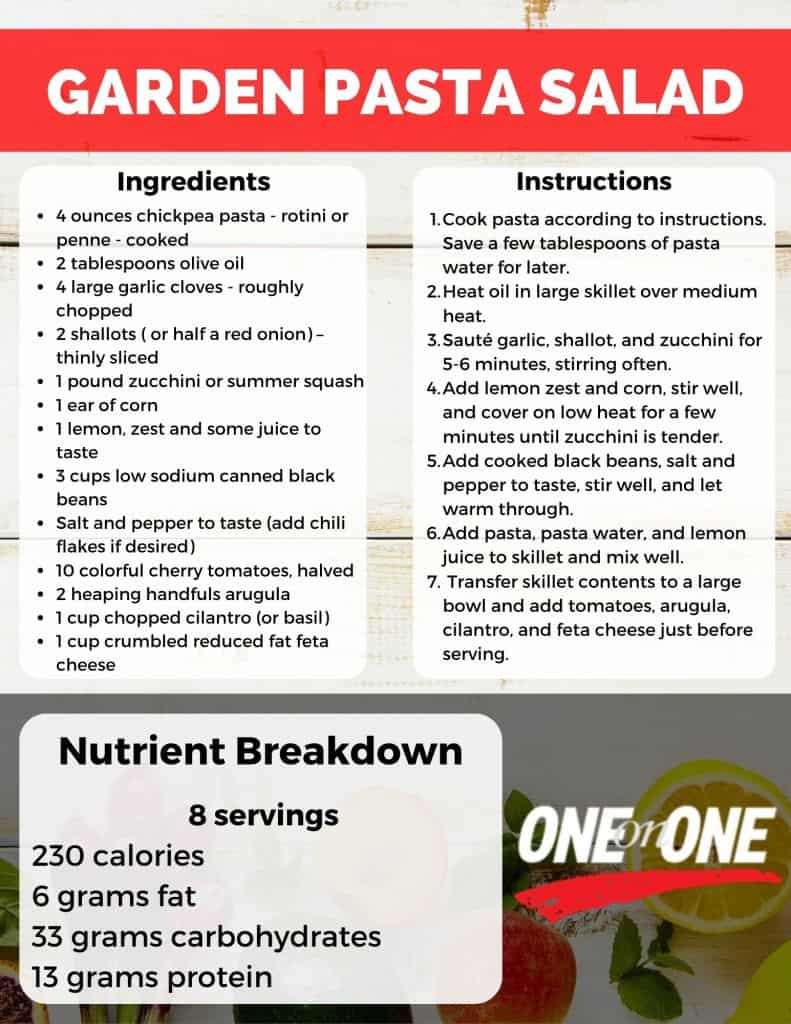 Garden Pasta Salad Recipe