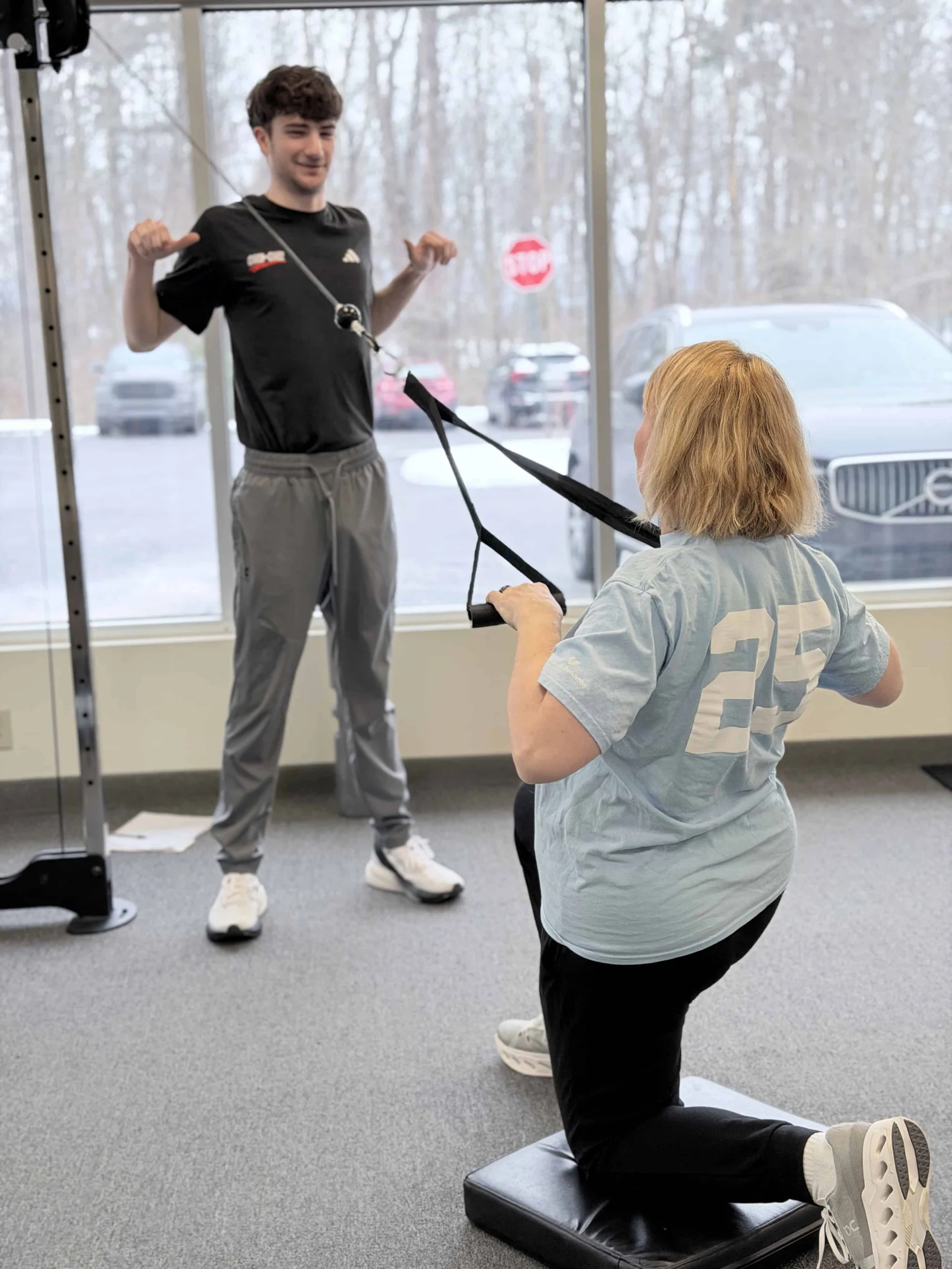 Improving home fitness with personalized one-on-one personal training sessions for all fitness levels.