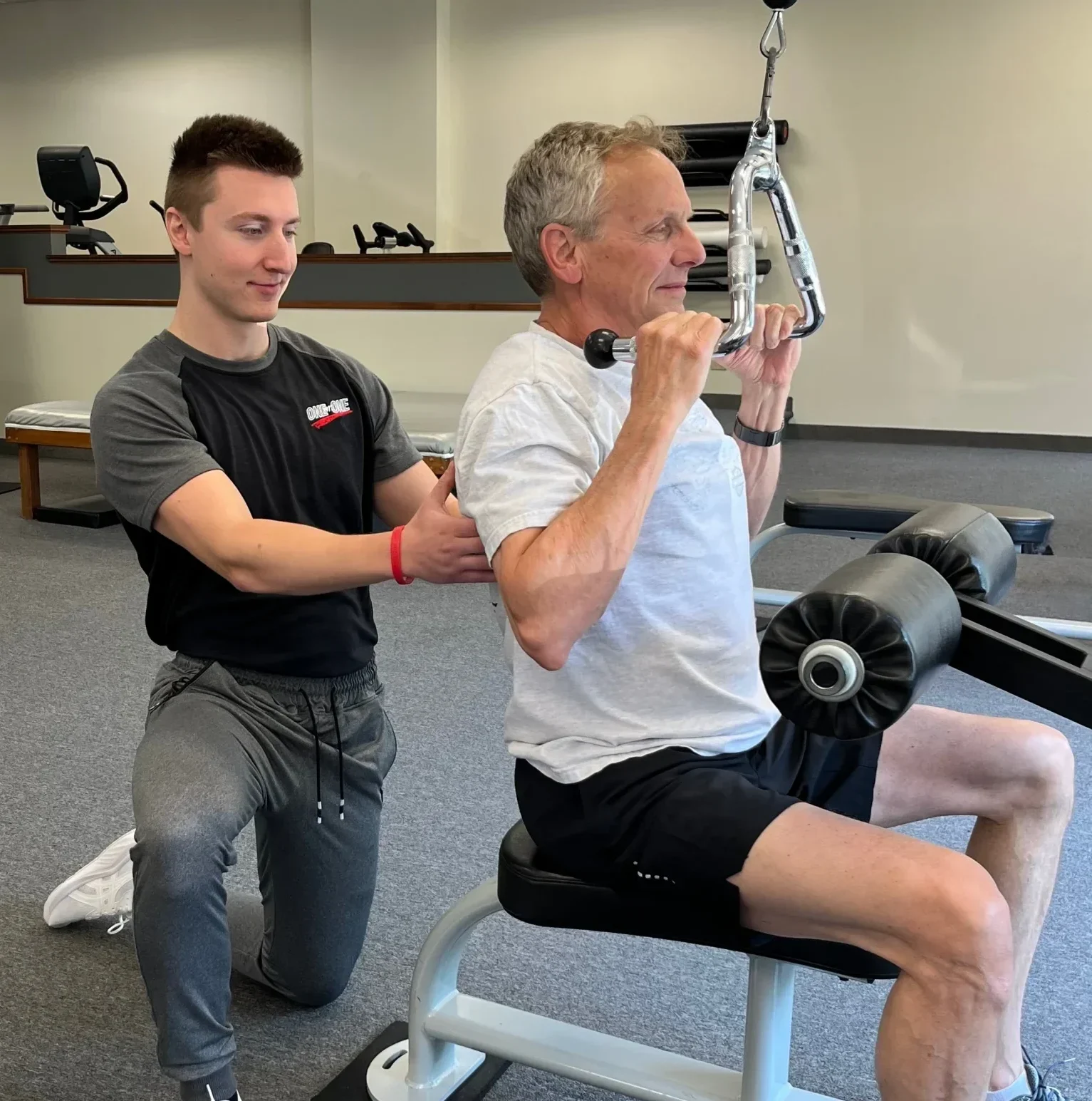 Personal Training Team at One on One Fitness Consultants working together 